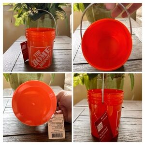 ❌SOLD❌🆕 Home Depot Mini Bucket Ornaments ~ Gift Cards ~ Holiday ~ TikTok Viral